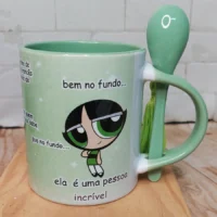 Carisma de uma cerca elétrica – DOCINHO – Arte Avulsa Caneca