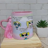 Carisma de uma cerca elétrica – LINDINHA – Arte Avulsa Caneca