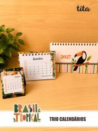 Brasil Tropical - Trio Calendários (Tita)