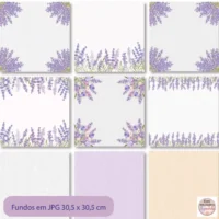Kit Digital Floral Lavanda - Imagem 3