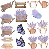 Kit Digital Floral Lavanda - Imagem 5