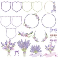 Kit Digital Floral Lavanda - Imagem 7
