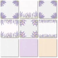 Kit Digital Floral Lavanda - Imagem 8
