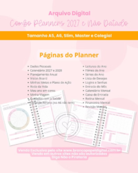 COMBO Planners 2027 (Branco Papel) - Imagem 10