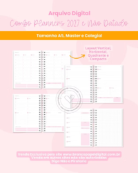 COMBO Planners 2027 (Branco Papel) - Imagem 7