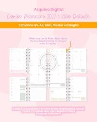 COMBO Planners 2027 (Branco Papel) - Imagem 4