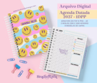 Agenda Datada 2027 Smile - 1DPP (arquivo digital)