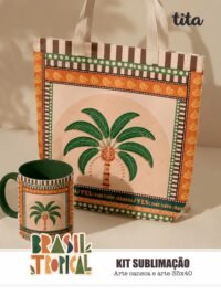 Brasil Tropical - Kit Sublimação ( Caneca e Ecobags ) - Imagem 6