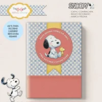 Caderno Brochura Grande Snoopy - Imagem 2