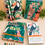 Brasil Tropical - Kit Encadernação Especial + Video Aulas Aulas Polly (Tita)