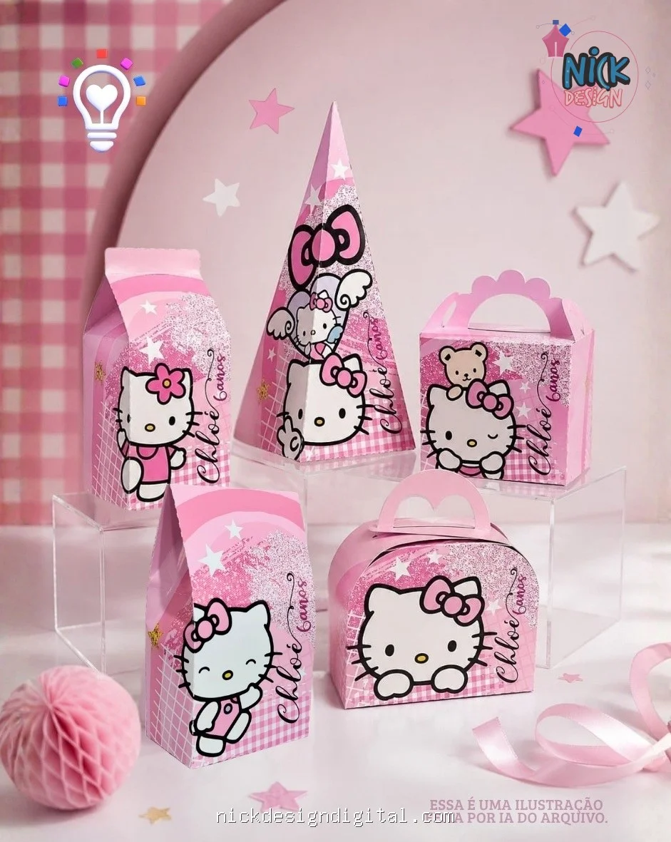 wm-a7297e3f037047e14a8d62efb8a8d3b7 Hello Kitty Rosa – Kit Festa Pronta - Imagem 1