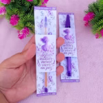 Card Caneta – Agosto Lilás