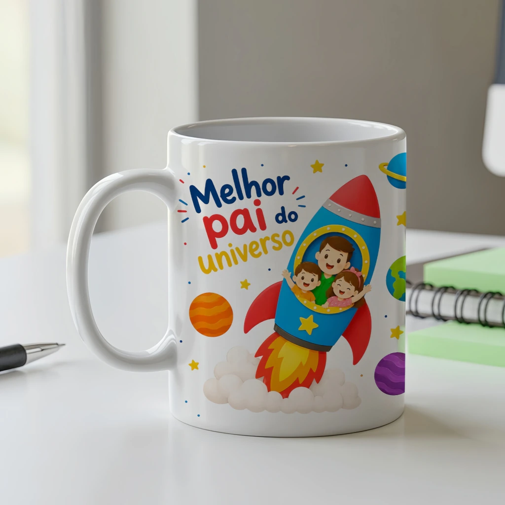 Melhor Pai do Universo Melhor Pai do Universo – Arte Avulsa - Imagem 1