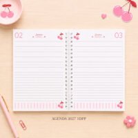 Coleção Cápsula – Cerejinhas Agendas Caderno Bloquinho - Imagem 7