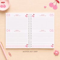 Coleção Cápsula – Cerejinhas Agendas Caderno Bloquinho - Imagem 5