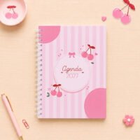 Coleção Cápsula – Cerejinhas Agendas Caderno Bloquinho - Imagem 2