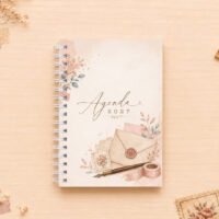 Coleção Cápsula – Cartas Vintage Agendas Caderno Bloquinho - Imagem 2