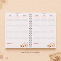 Coleção Cápsula – Cartas Vintage Agendas Caderno Bloquinho - Imagem 7