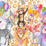 Kit Digital Party Animals