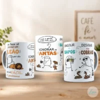 Caneca Flork Matar um Leão Por Dia - Imagem 5