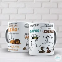 Caneca Flork Matar um Leão Por Dia - Imagem 4