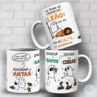 Caneca Flork Matar um Leão Por Dia