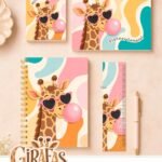 Girafas - Combo Encadernação