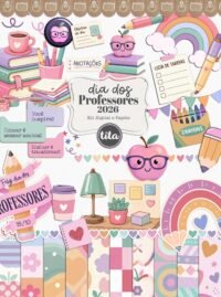 Dia dos Professores 2026 - Combo Ilustrações e Papéis(Tita) - Imagem 2