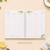 Coleção Cápsula – Limão Siciliano Agendas Caderno Bloquinho - Imagem 3
