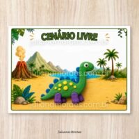 Arquivo Kit Mundo dos Dinossauros – Brincadeira Criativa com Massinha - Imagem 2