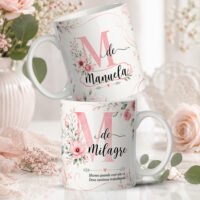 Artes Caneca Alfabeto Florescer - Imagem 24