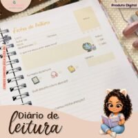 ARQ DIG – Diário de LEITURA (Mimos Personalizados) - Imagem 10