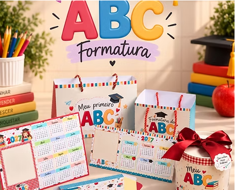 COLEÇÃO ABC FORMATURA PDF Kit ABC Formatura - Imagem 1