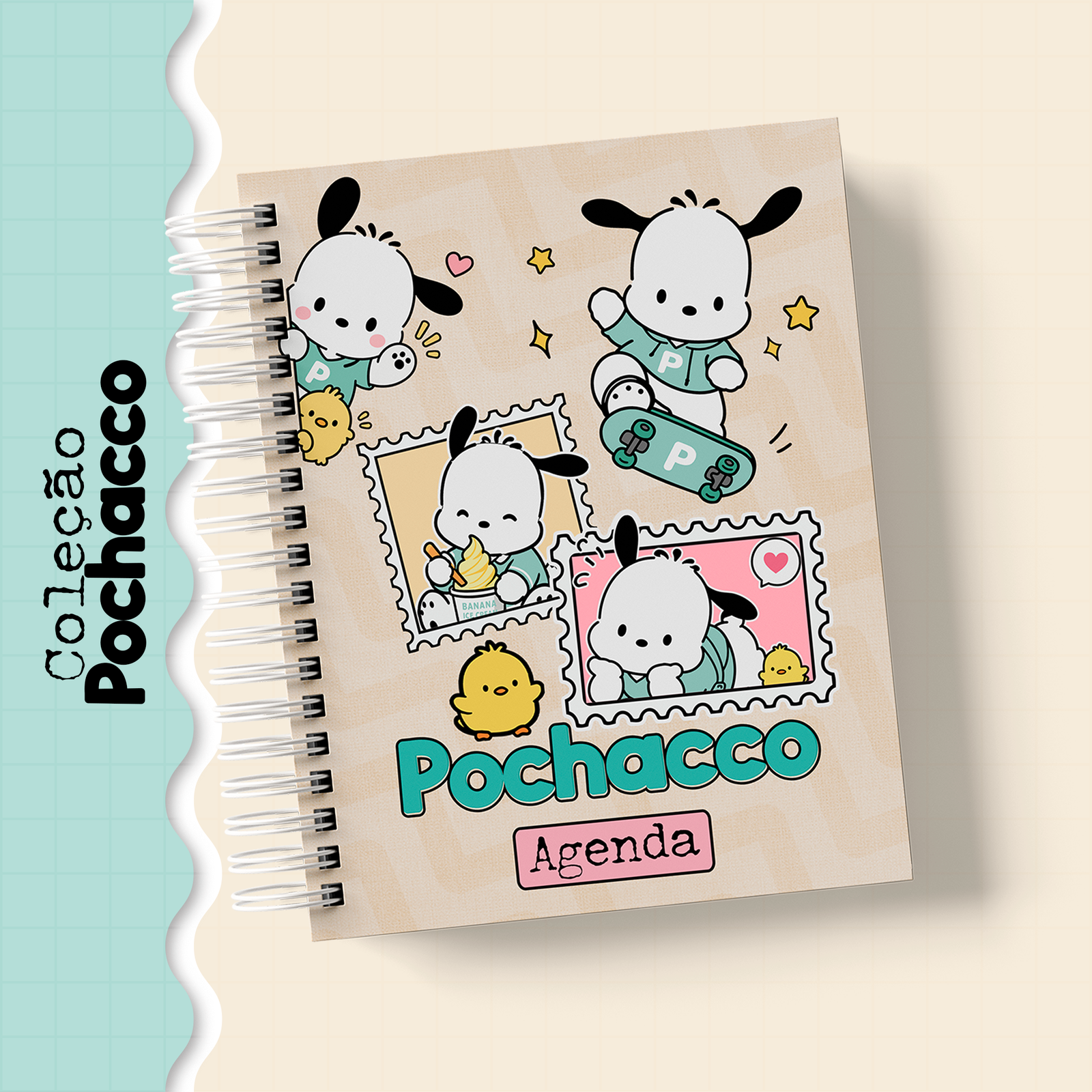 Coleção Pochacco Coleção Pochacco (Metamopaper) - Imagem 1