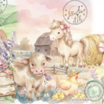 Kit Digital Fazendinha Cute Candy