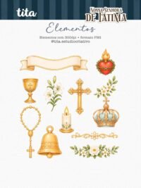 Santos – Nossa Senhora de Fátima – Ilustrações (Tita) - Imagem 6