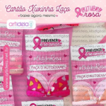 Cartão Xuxinha Laço Outubro Rosa #2