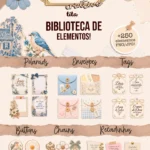 Kit Digital Biblioteca de Elementos Devocional Criativo