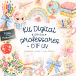 Kit Digital Dia dos Professores 2026 (Vê Moraes)