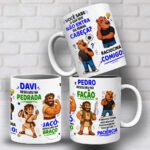 Arte Caneca Capivara Davi Jacó Pedro Paciência