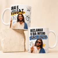 Coleção Jesus Irônico 1.0 – Artes Canecas - Imagem 2