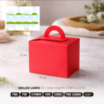 Caixa Maleta com alça (Lancheirinha M) – Molde Limpo