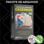 Pack Cadernos Corporativos – Capas + Miolos Neutros