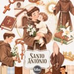 Santos – Santo Antônio – Ilustrações (Tita)