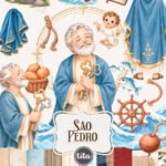Santos – São Pedro – Ilustrações (Tita)
