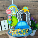 Topo de Bolo Vela 3D Carrinhos