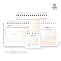 Arquivo Digital Calendários de mesa 2027 – 4 tamanhos - Imagem 2