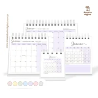 Arquivo Digital Calendários de mesa 2027 – 4 tamanhos - Imagem 3