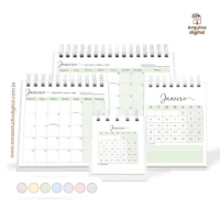 Arquivo Digital Calendários de mesa 2027 – 4 tamanhos - Imagem 6
