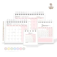 Arquivo Digital Calendários de mesa 2027 – 4 tamanhos - Imagem 7